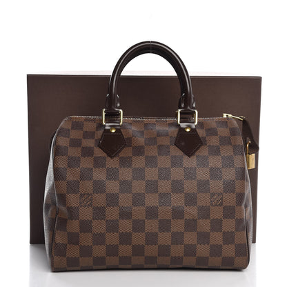Louis Vuitton Damier Ebene Speedy 25 9 of 9
