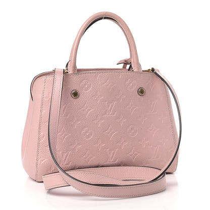 Louis Vuitton Empreinte Montaigne BB Rose Ballerine 2 of 15