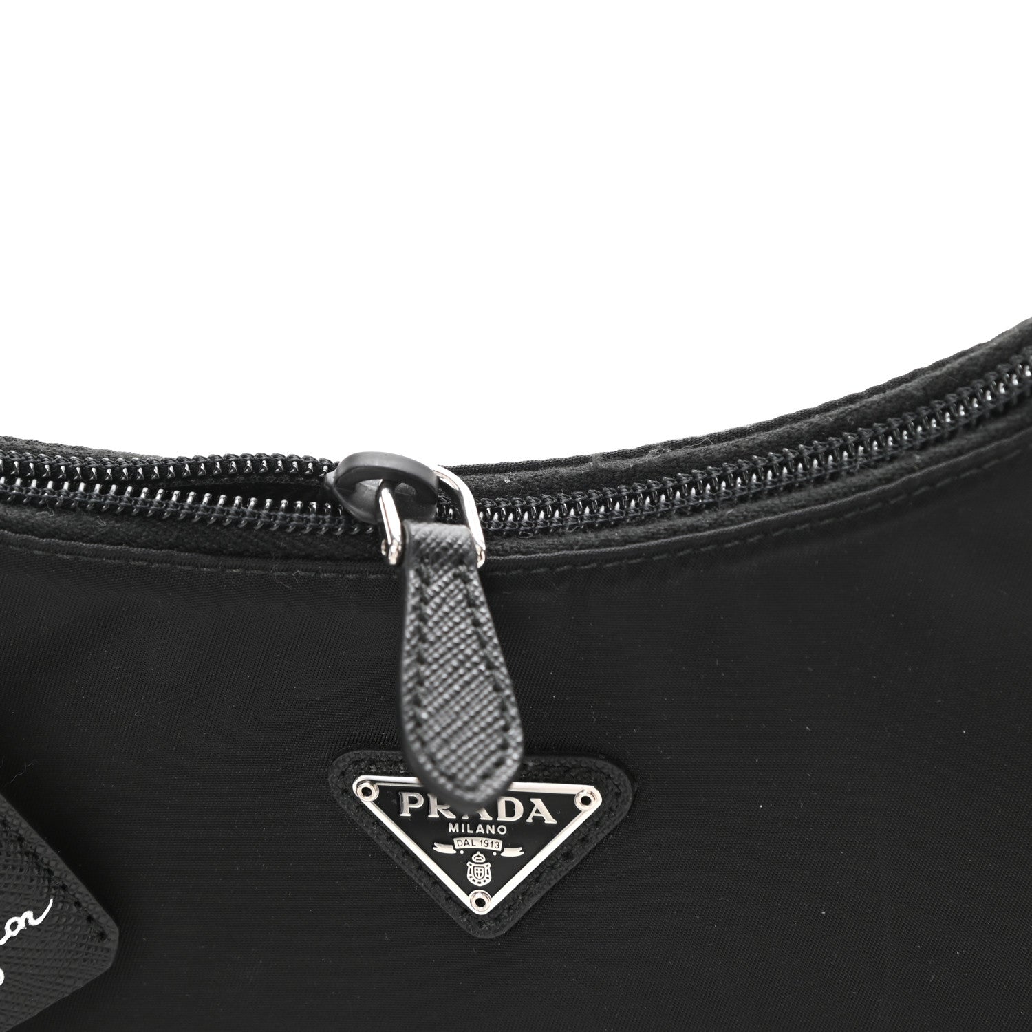 Prada Tessuto Nylon Mini Re-Edition 2000 Bag Black 11 of 11
