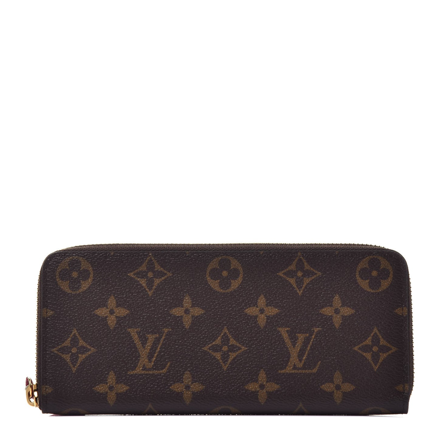 Monogram Clemence Wallet Fuchsia