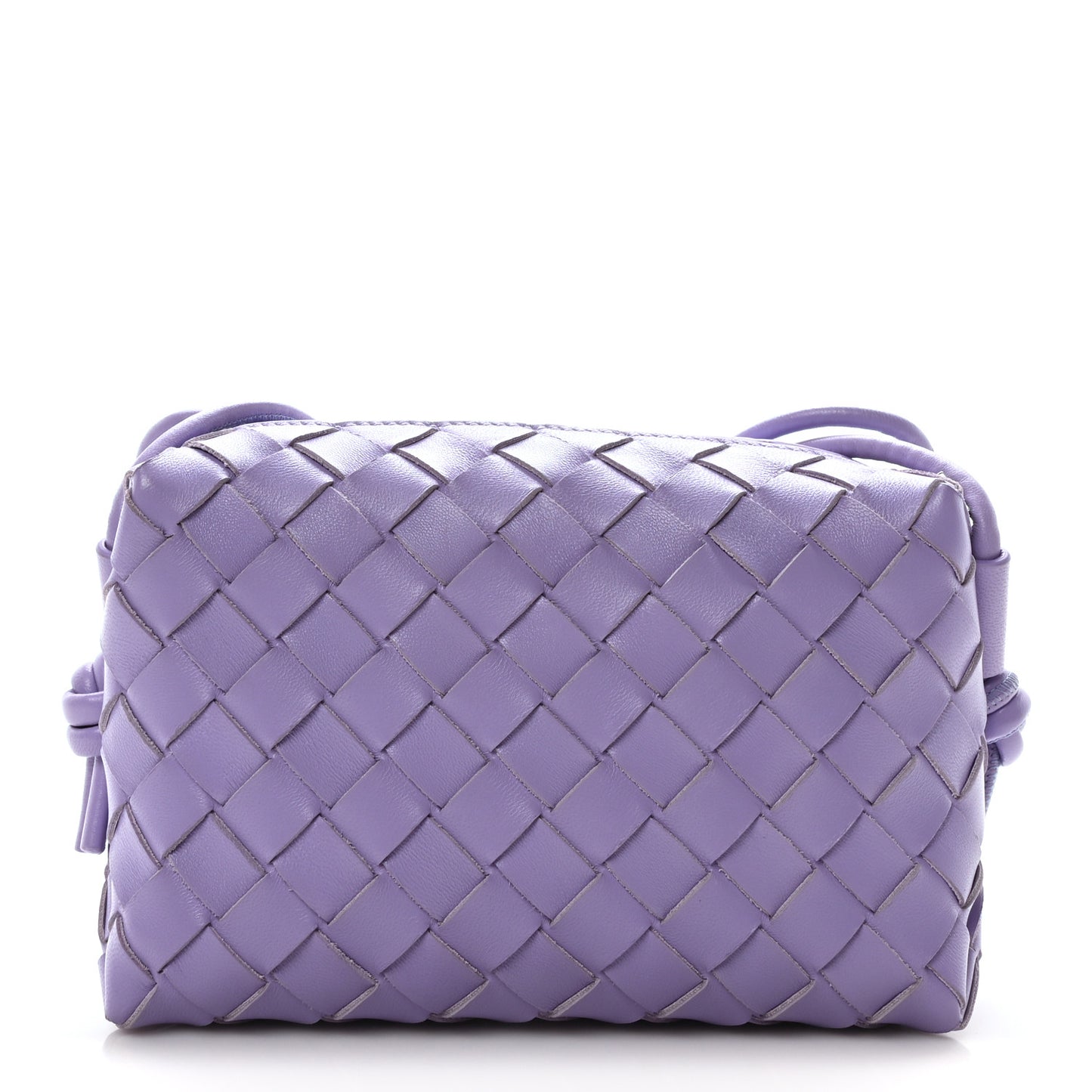 Nappa Intrecciato Mini Loop Camera Bag Wisteria