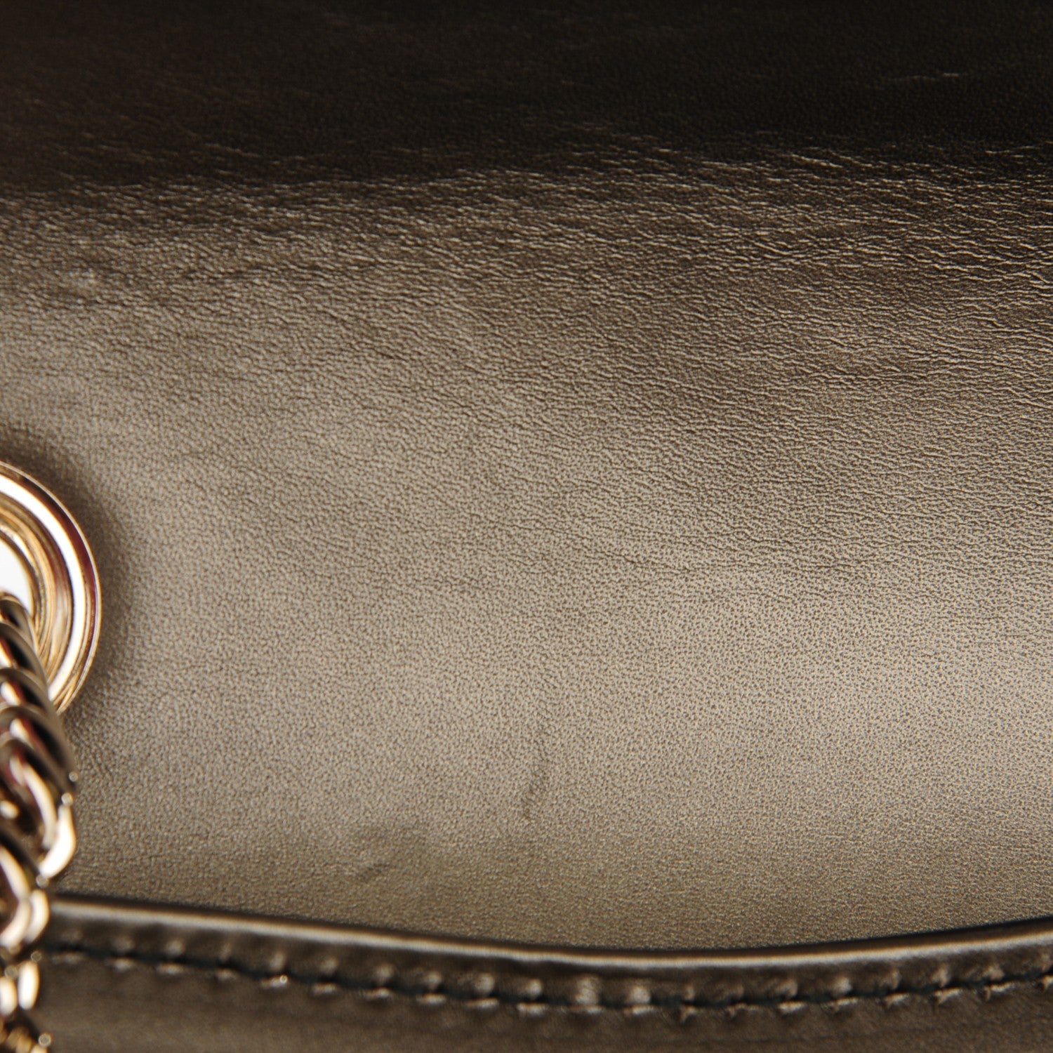 Gucci Shine Guccissima Mini Emily Chain Shoulder Bag Sasso 8 of 8