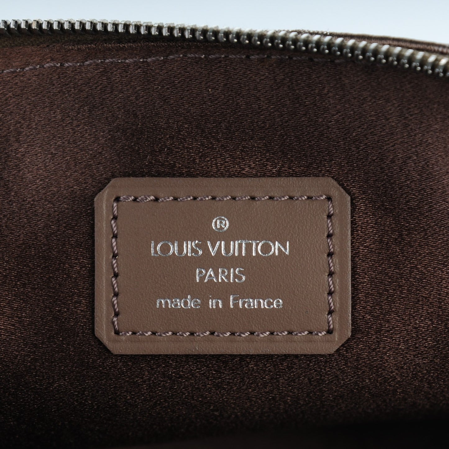 Satin Monogram Little Alma Taupe