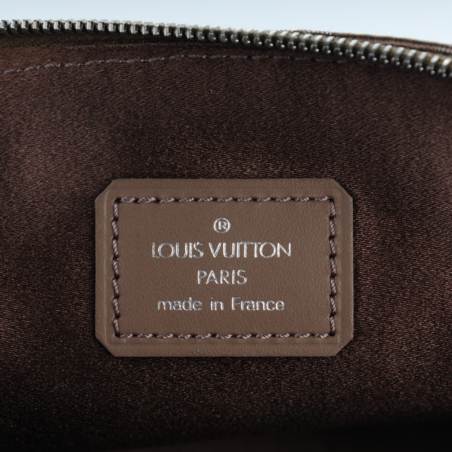 Louis Vuitton Satin Monogram Little Alma Taupe 6 of 6