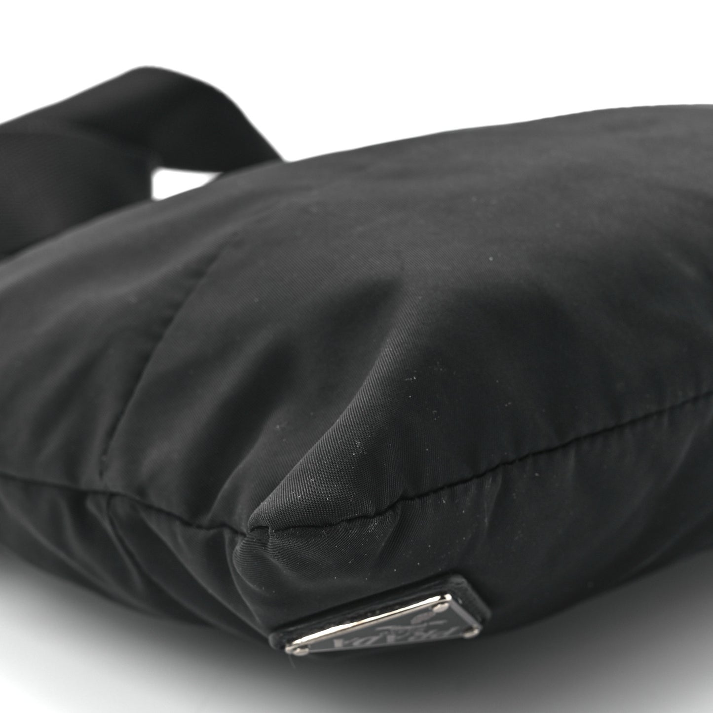 Tessuto Nylon Vela Messenger Bag Black