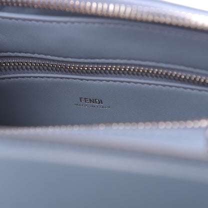 Fendi Shiny Nappa Trapuntata Small DotCom Click Top Handle Chain Satchel Blue 7 of 10