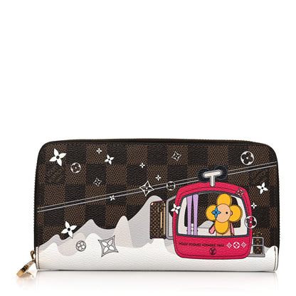 Louis Vuitton Damier Ebene 2019 Christmas Animation Zippy Wallet 1 of 8