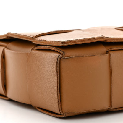Bottega Veneta Nappa Maxi Intreccio Cassette Bag Almond 9 of 10