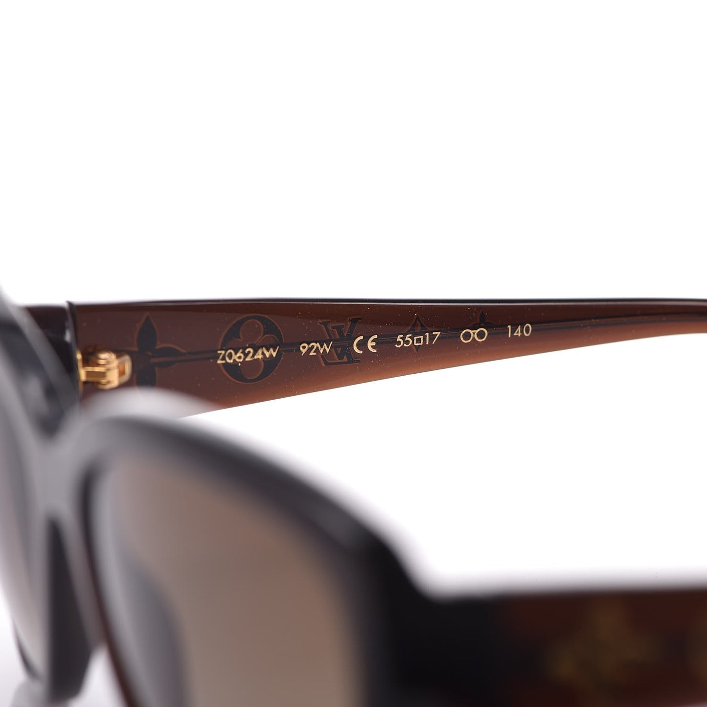 Acetate Obsession Sunglasses Z0624W Brown Glitter