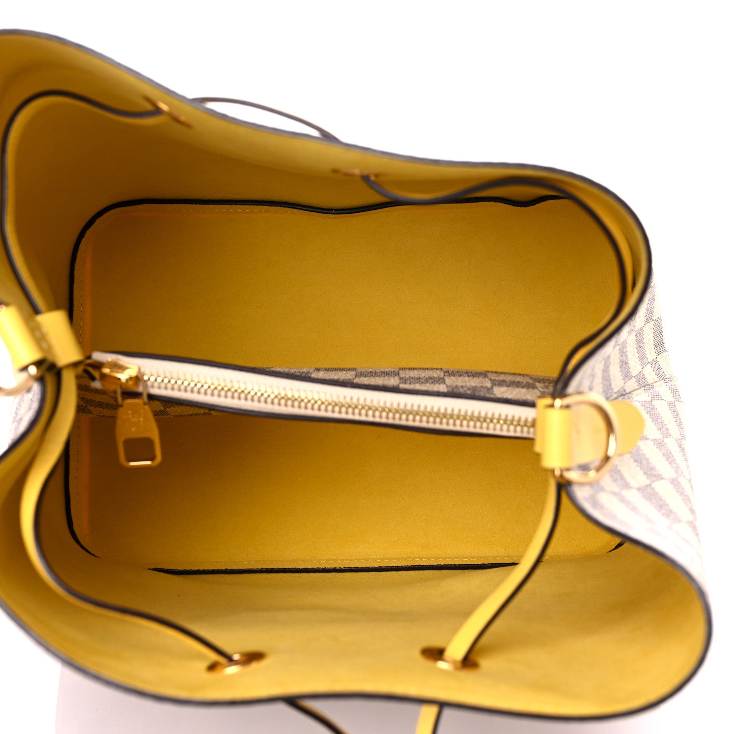 Louis Vuitton Damier Azur Neonoe MM Pineapple 5 of 9