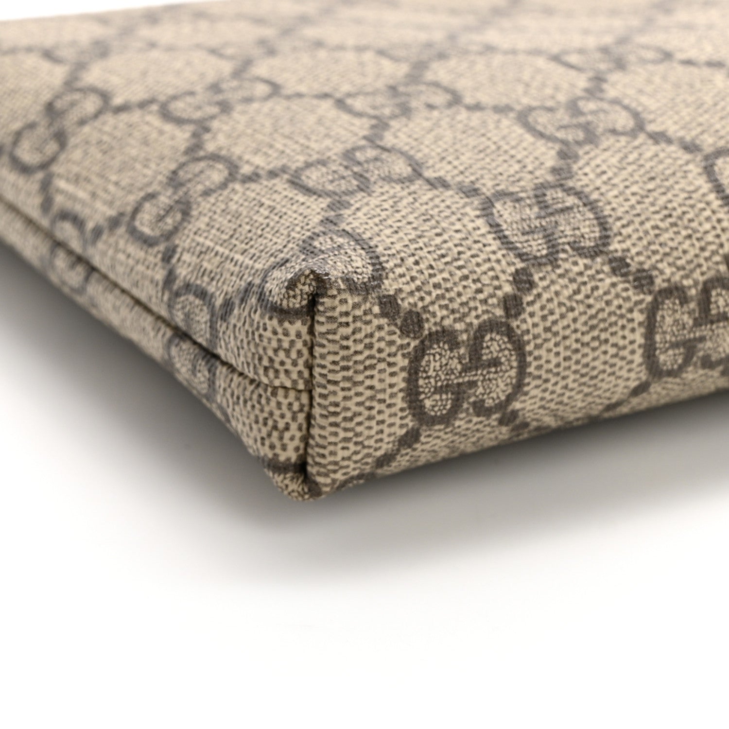 Gucci GG Supreme Monogram Wrist Wallet  Brown 8 of 13
