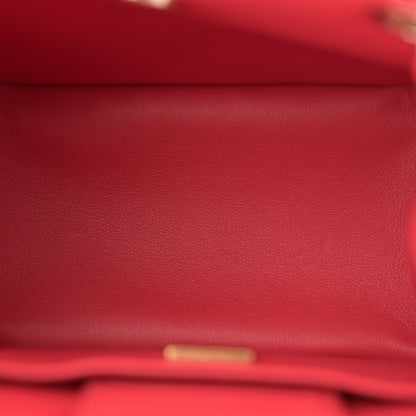 Chanel Caviar Quilted Mini Bucket Bag Dark Pink 5 of 11