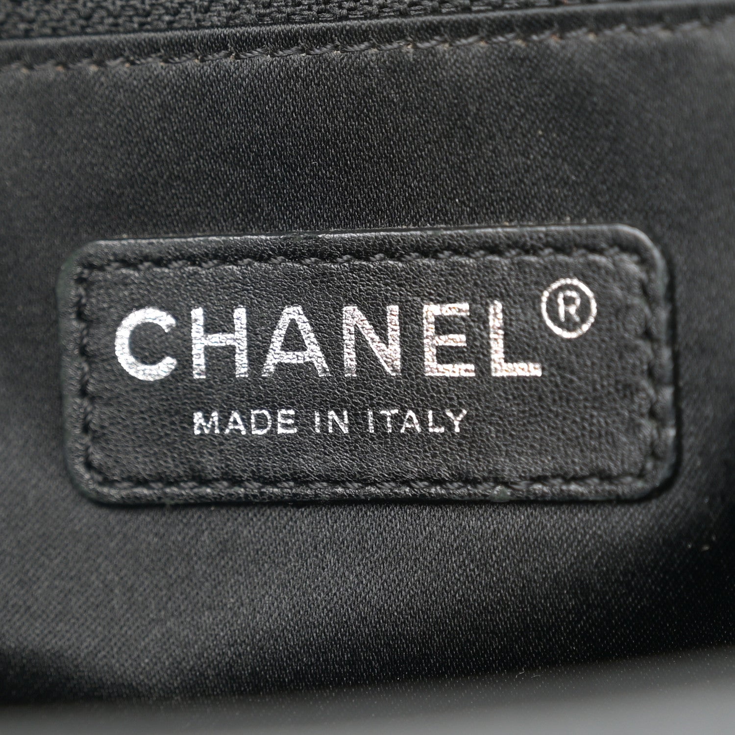 Chanel Caviar Quilted Grand Shopping Tote GST Black 6 of 10