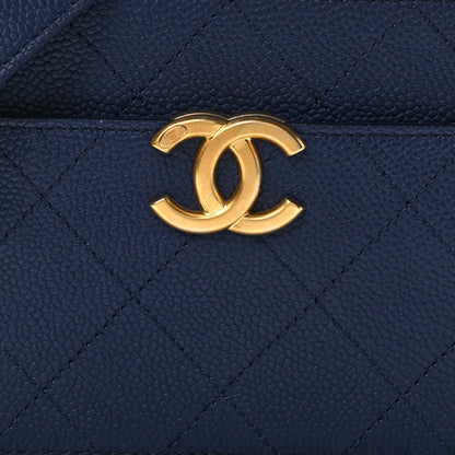 Chanel Caviar Stitched Waist Bag Blue 8 of 12