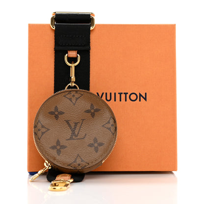 Louis Vuitton Reverse Monogram Multi Pochette Accessories Bandouliere Shoulder Strap Black 6 of 6