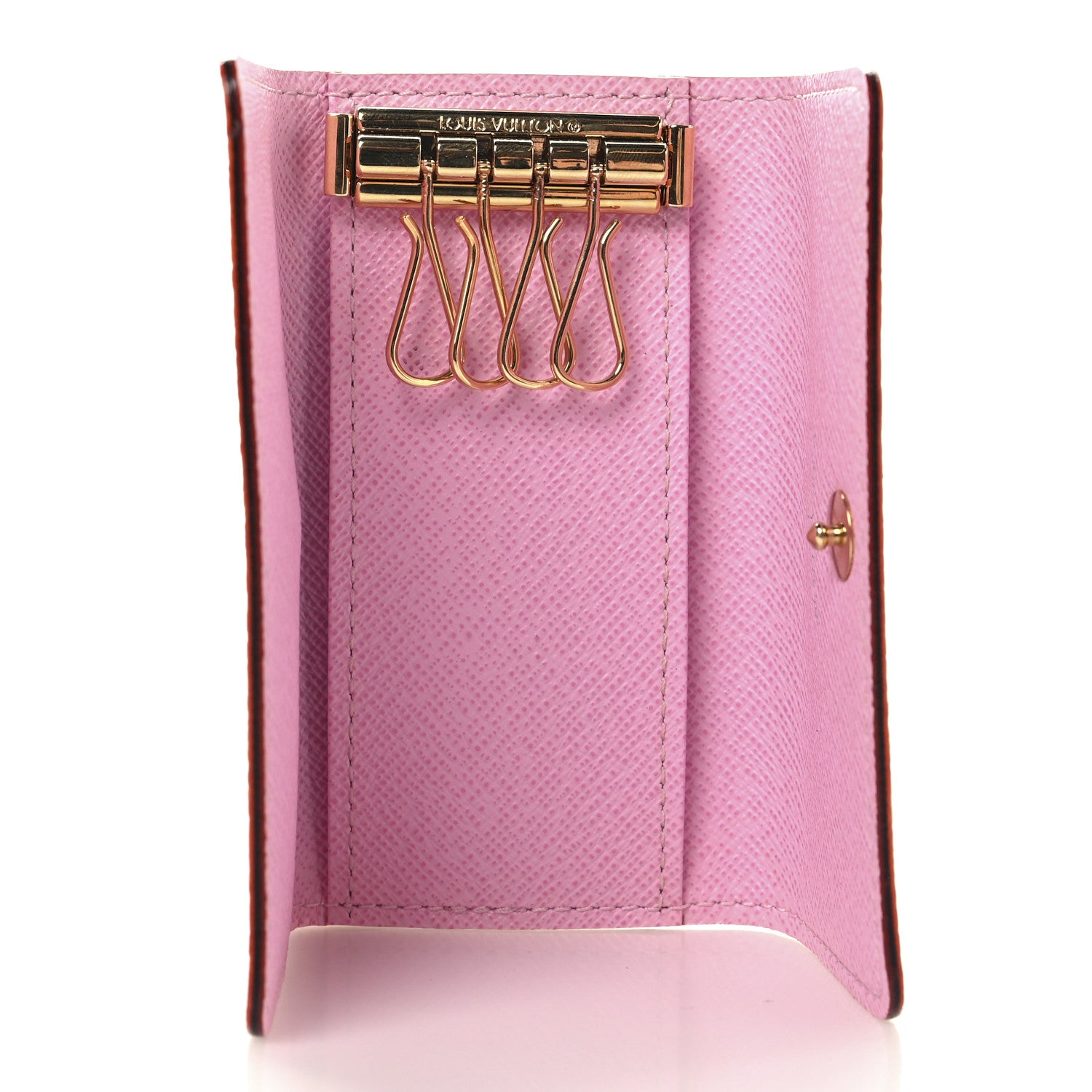 Louis Vuitton Monogram Multicolor Multicles 4 Key Holder White Litchi 5 of 6