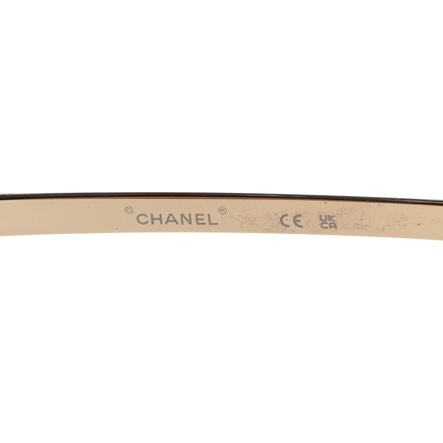Chanel Metal Round Camellia Sunglasses 71573 Gold 6 of 7