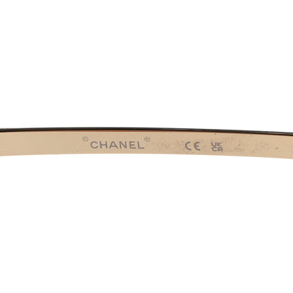 Chanel Metal Round Camellia Sunglasses 71573 Gold 6 of 7