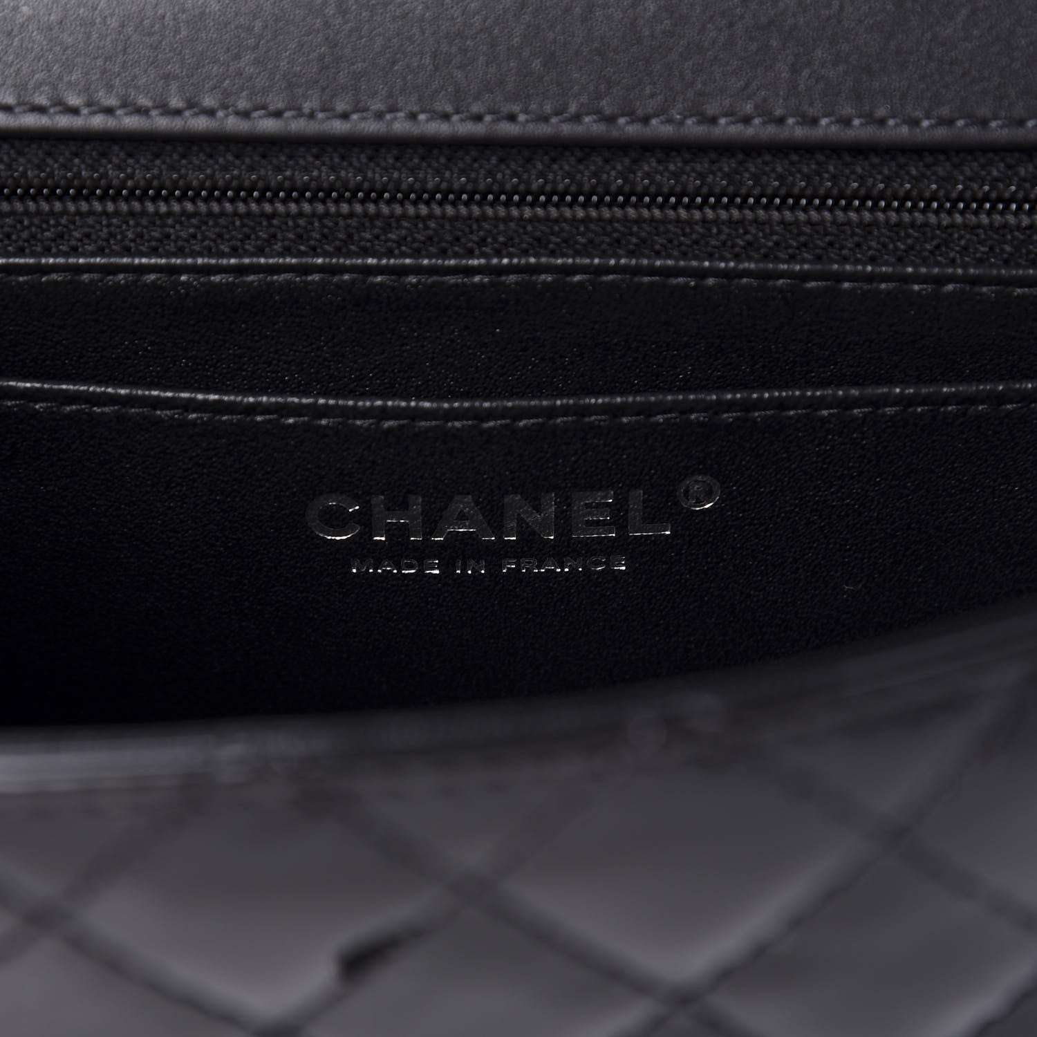 Chanel Patent Calfskin Quilted 2.55 Reissue Mini Flap Black 8 of 11