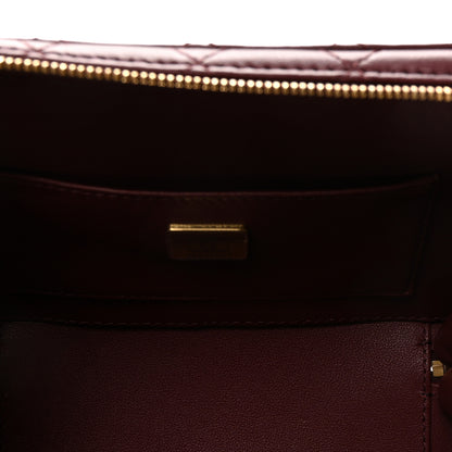 Chanel Lambskin Quilted Coco Click Bag Burgundy 5 of 11