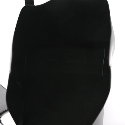 Saint Laurent Calfskin Bold Shopping Tote Black 5 of 8