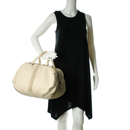Bottega Veneta Cervo Uncinetto Bag Natural 2 of 8