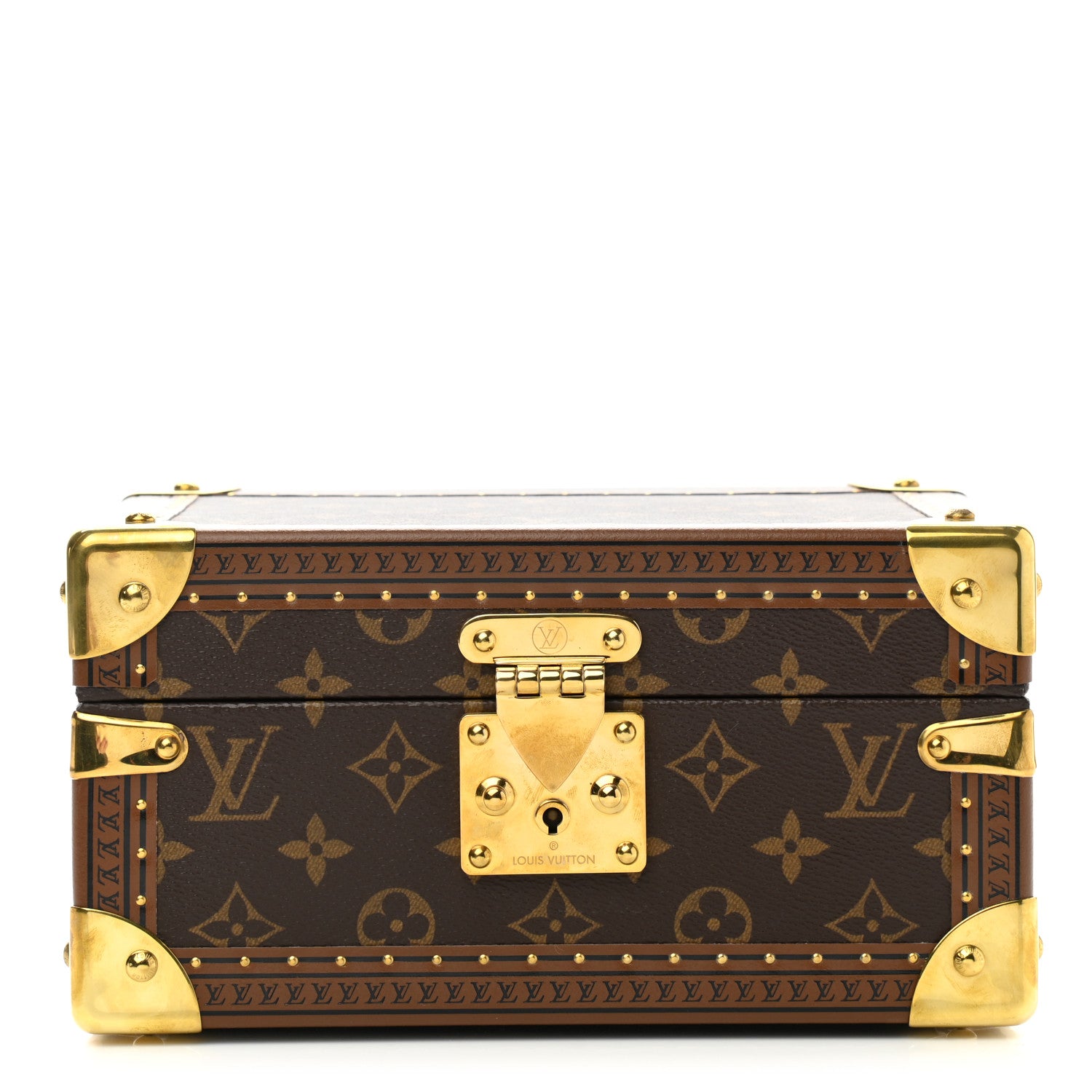 Louis Vuitton Monogram Coffret Tresor 24 Rose Ballerine 1 of 10