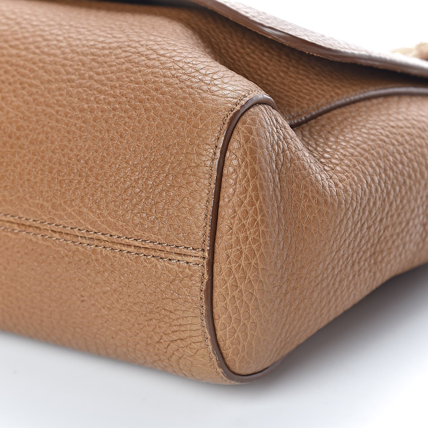 Mulberry Glossy Goatskin Medium Lily Deer Brown 10 of 15