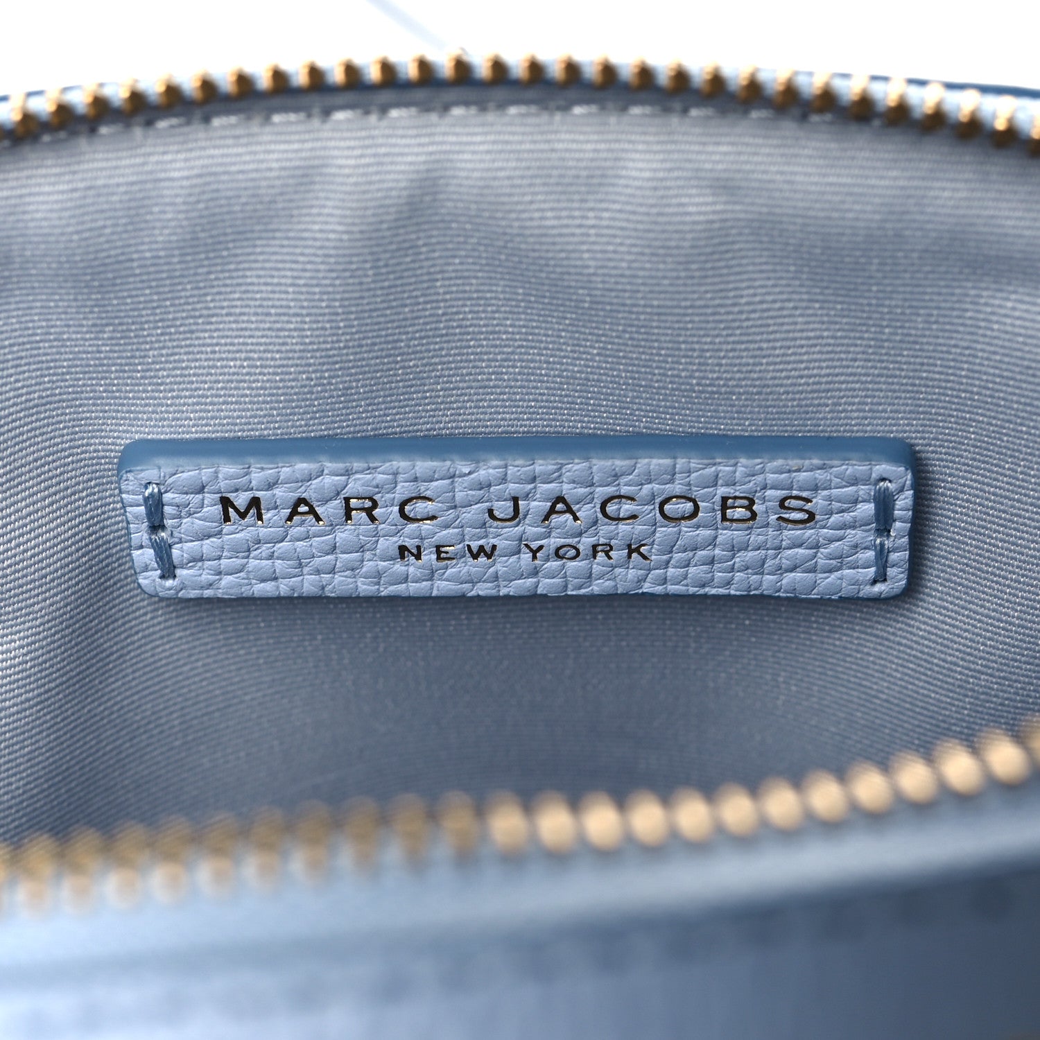 Marc Jacobs Calfskin Shutter Camera Crossbody Bag Light Blue 6 of 10