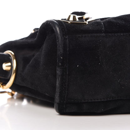 Balenciaga Baby Daim Suede Gold Metallic Edge Hardware Mini City Black 9 of 10