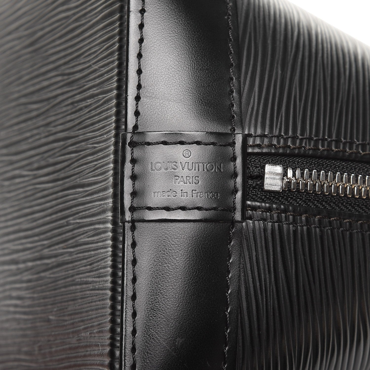 Louis Vuitton Epi Alma PM Black 6 of 9