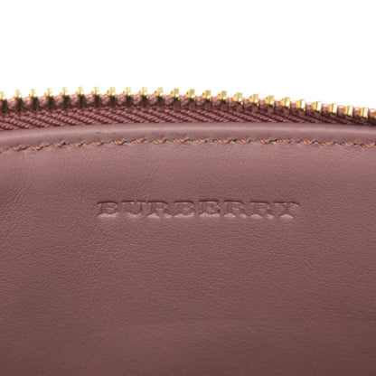 Burberry Haymarket Check Peyton Crossbody Dusty Pink 6 of 7
