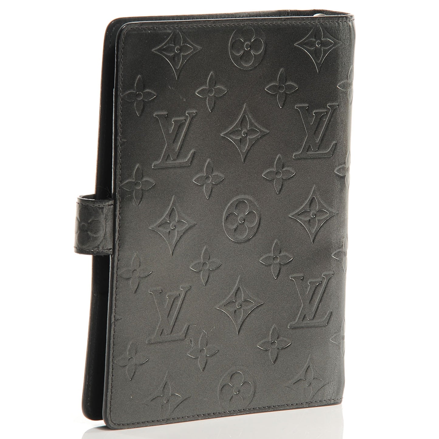 Mat Monogram Medium Ring Agenda Black