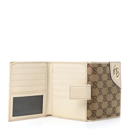 Gucci Monogram New Britt French Wallet White 7 of 12