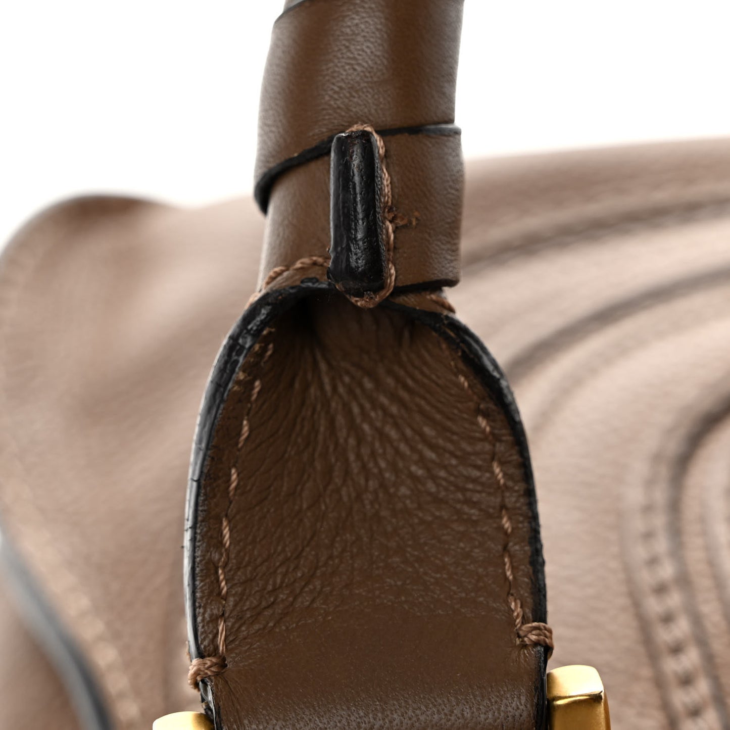 Calfskin Medium Marcie Satchel Nut