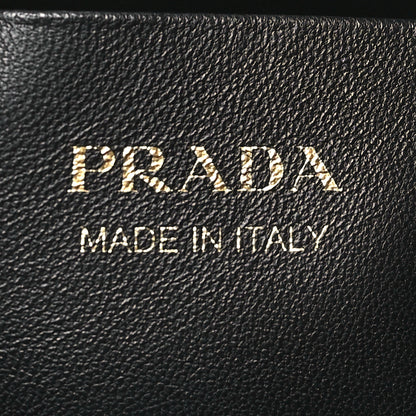 Prada Box Calfskin Shoulder Bag Black 6 of 10