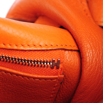 Hermes Taurillon Clemence Kelly Retourne 35 Orange 17 of 22
