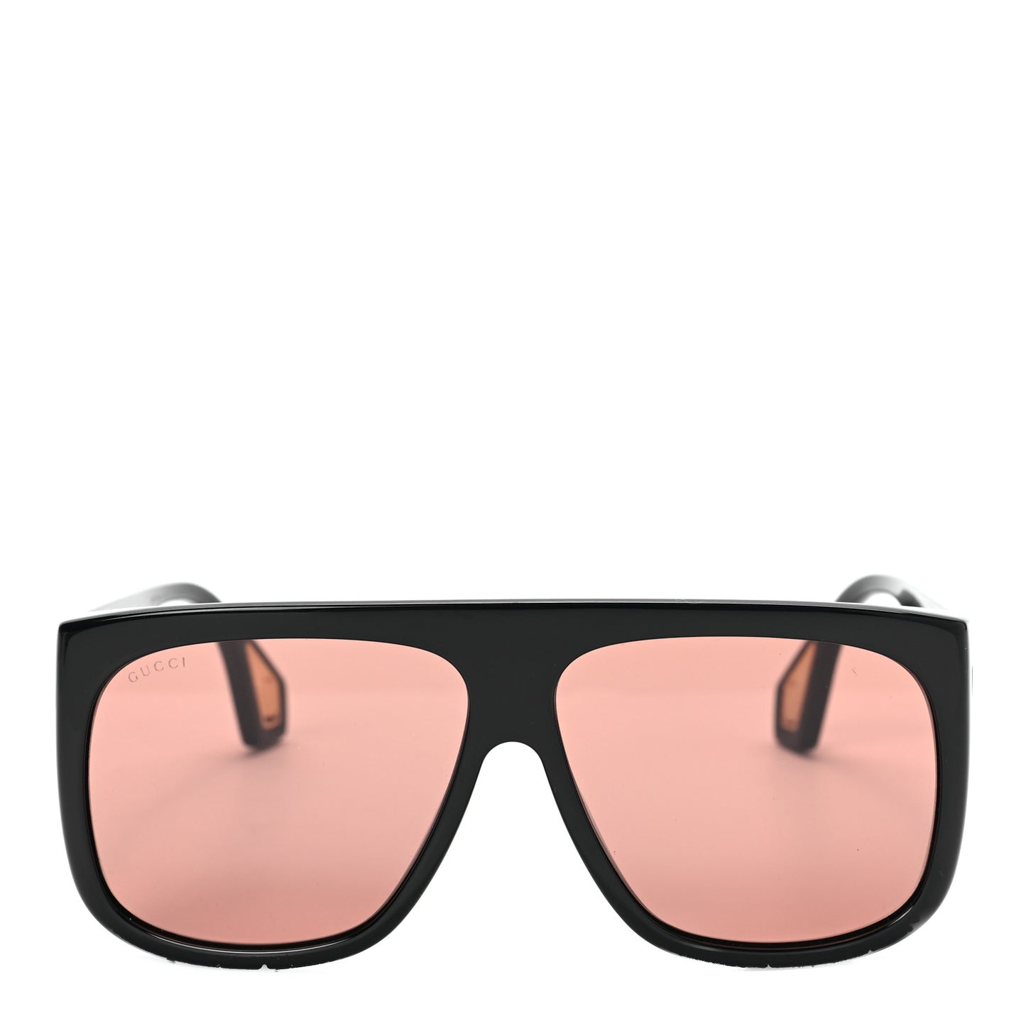 Acetate Shield Sunglasses GG0467S Black