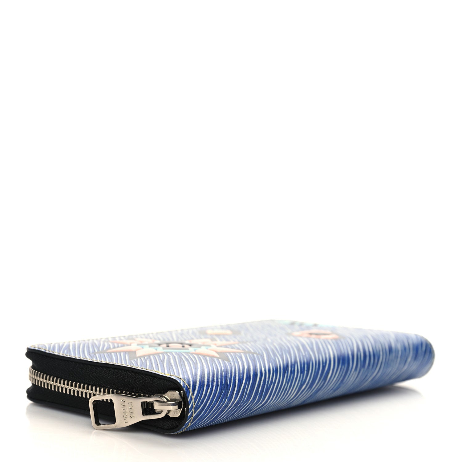 Louis Vuitton Epi Azteque Zippy Wallet Denim Light 4 of 6