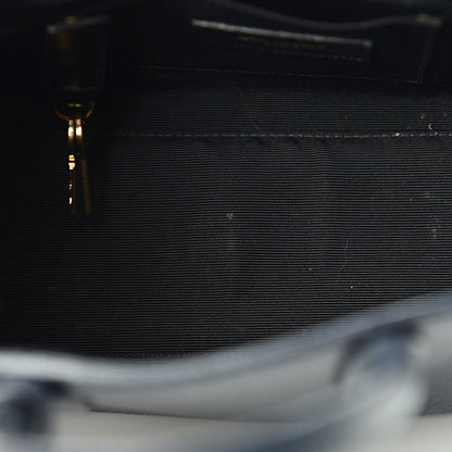 Saint Laurent Grained Calfskin Nano Sac De Jour Marine 10 of 12
