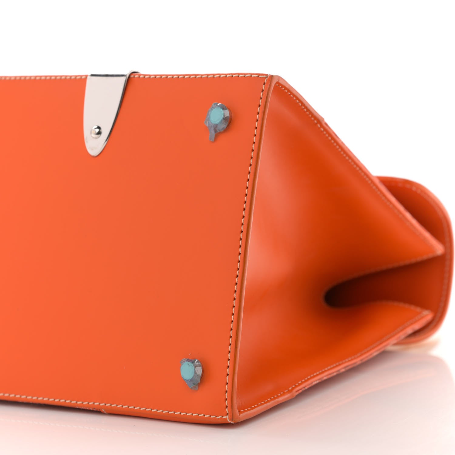 Goyard Goyardine Saigon MM Orange 10 of 13