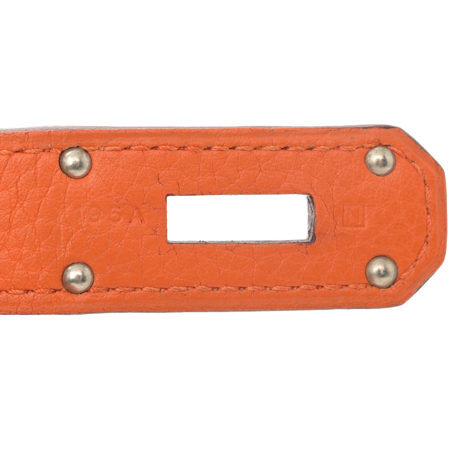 Taurillon Clemence JPG Shoulder Birkin II 42 Orange