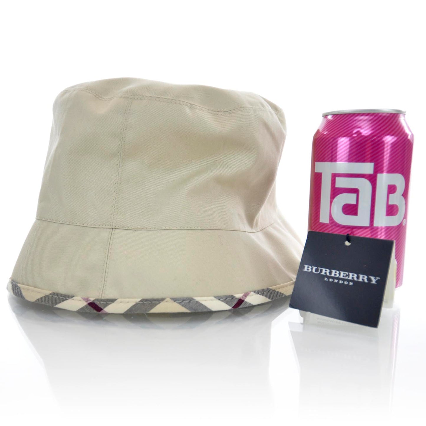 Cotton Check Bucket Hat L