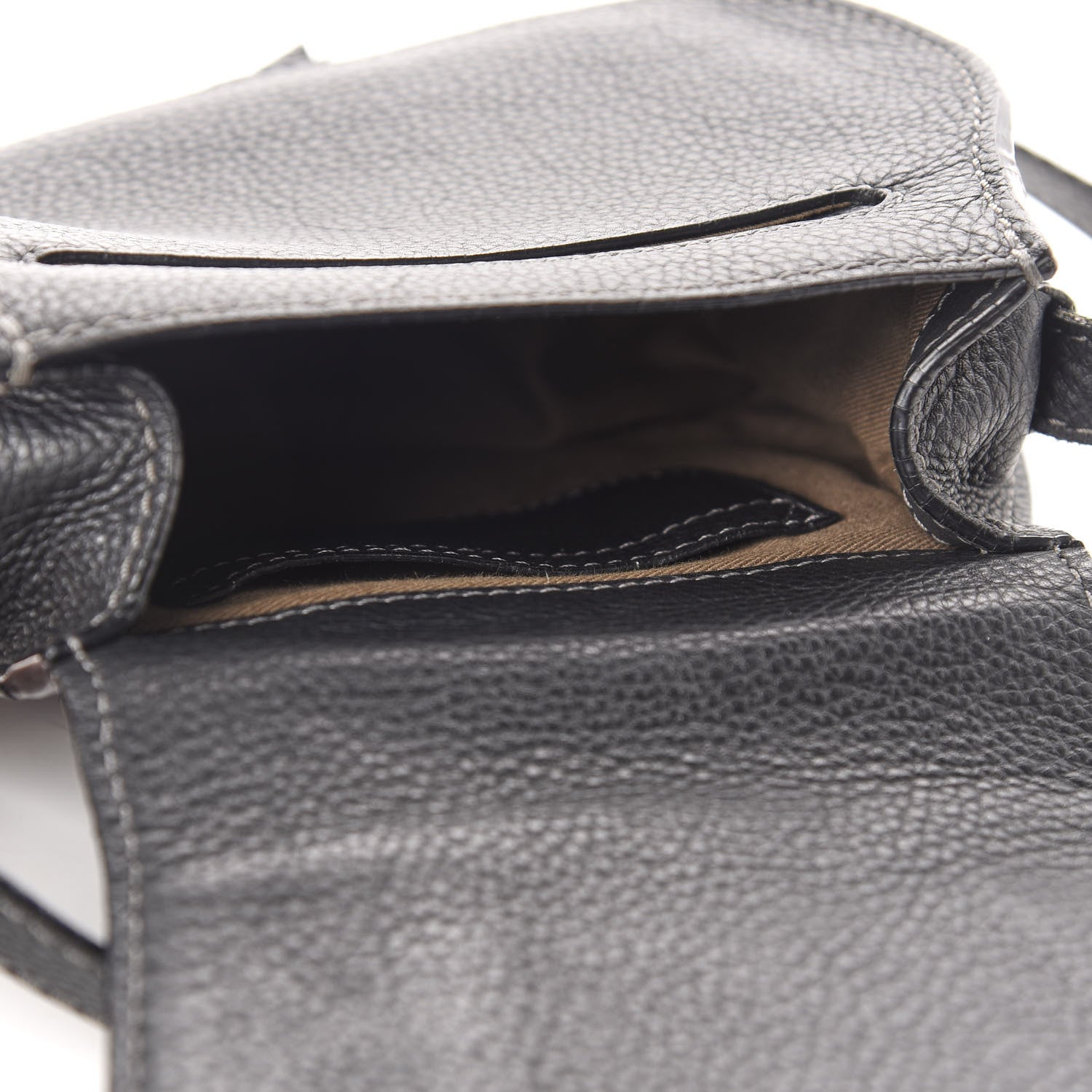 Chloe Calfskin Mini Marcie Round Crossbody Bag Black 5 of 11