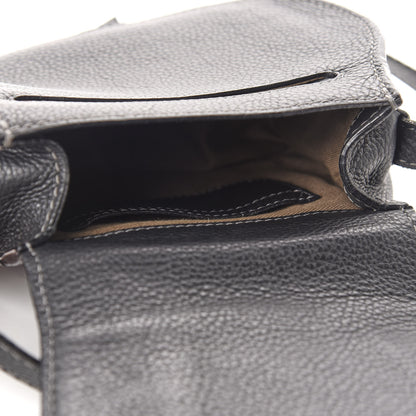 Chloe Calfskin Mini Marcie Round Crossbody Bag Black 5 of 11