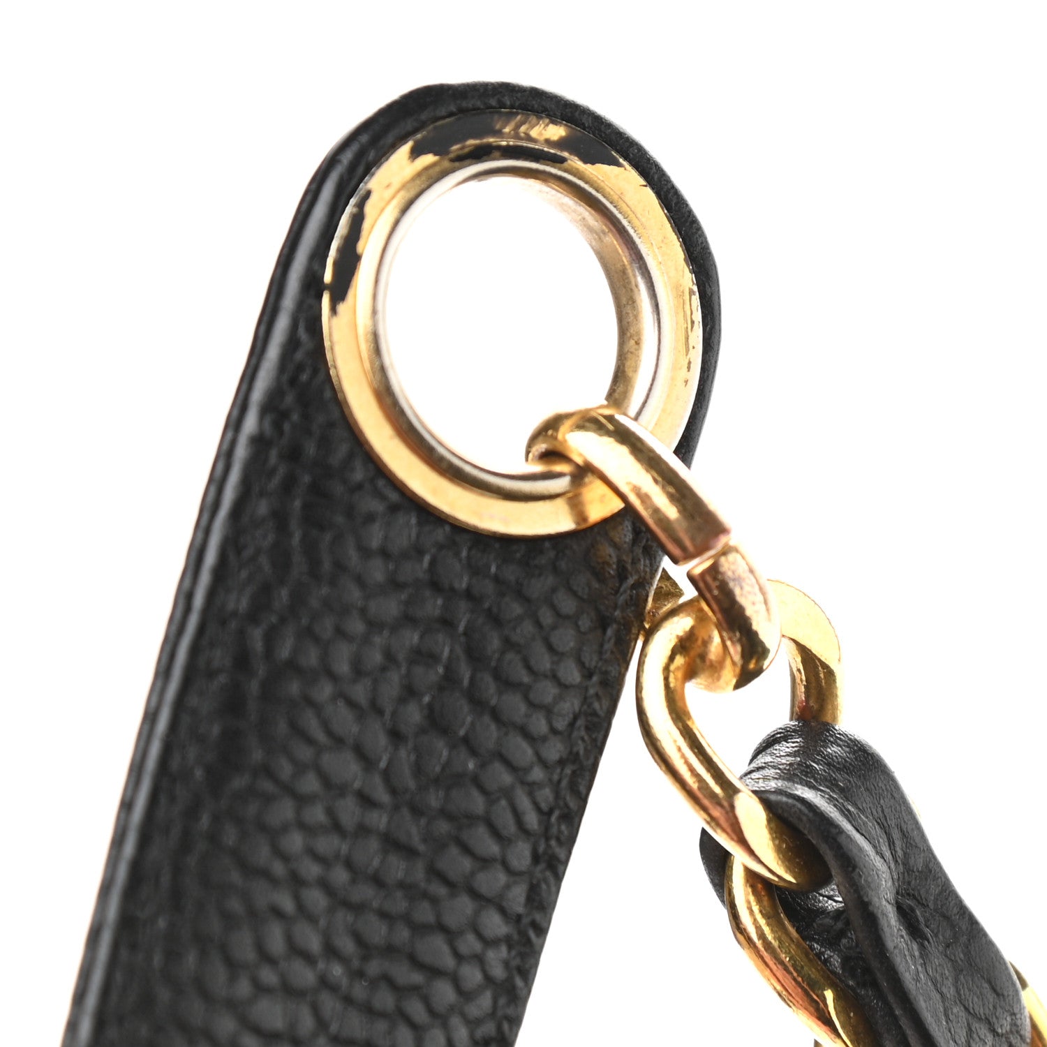 Chanel Caviar Flap Shoulder Bag Black 8 of 12