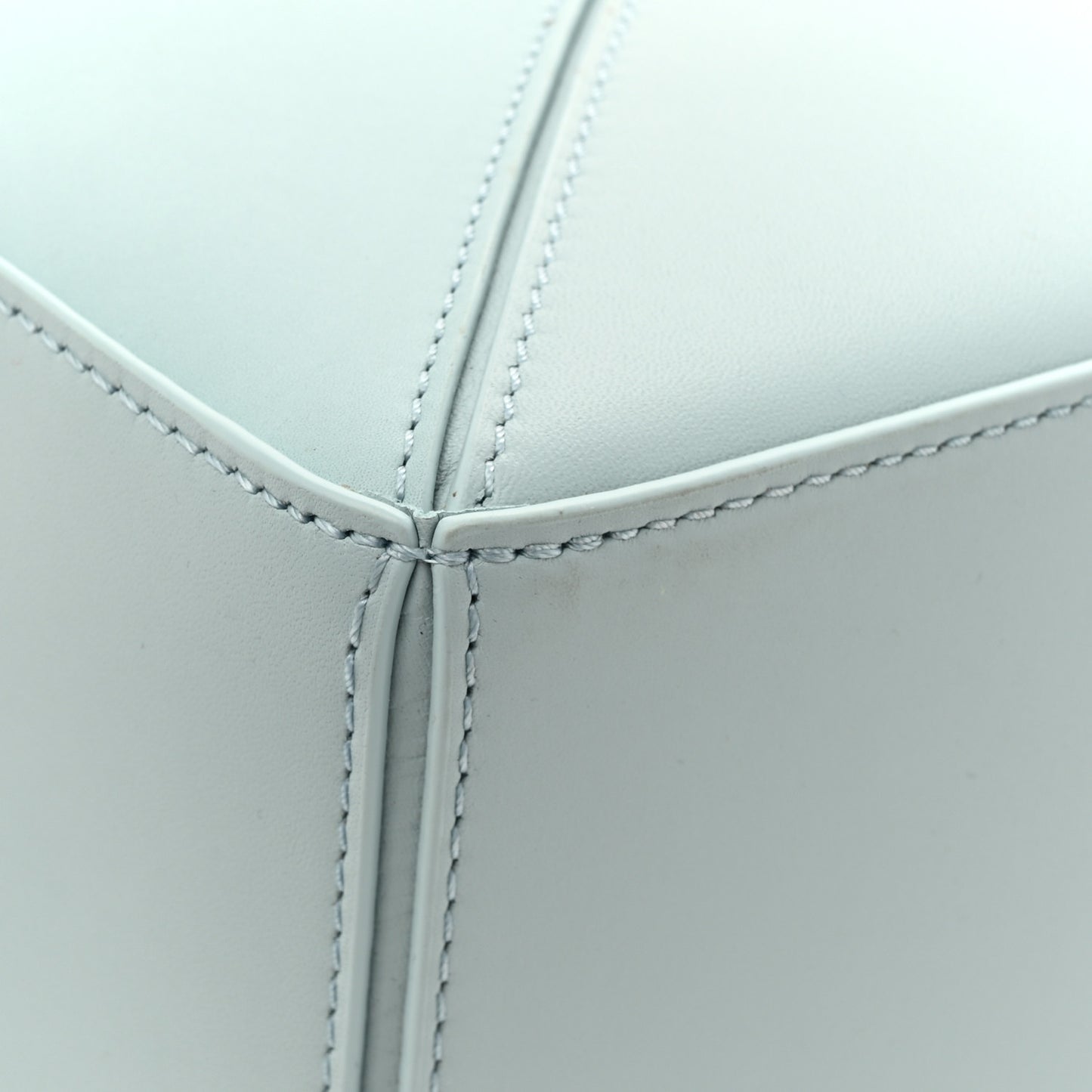 Calfskin Small Puzzle Bag Aquamarine