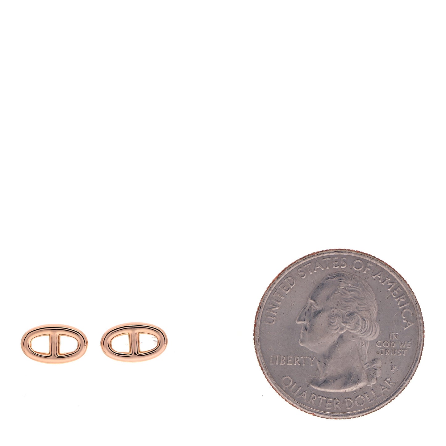 18K Rose Gold TPM Farandole Stud Earrings
