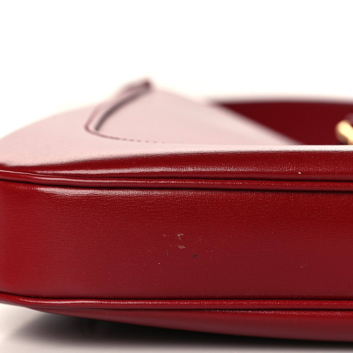 Gucci Boarded Dyana Lux Calfskin Small Jackie 1961 Hobo New Cherry Red 10 of 11