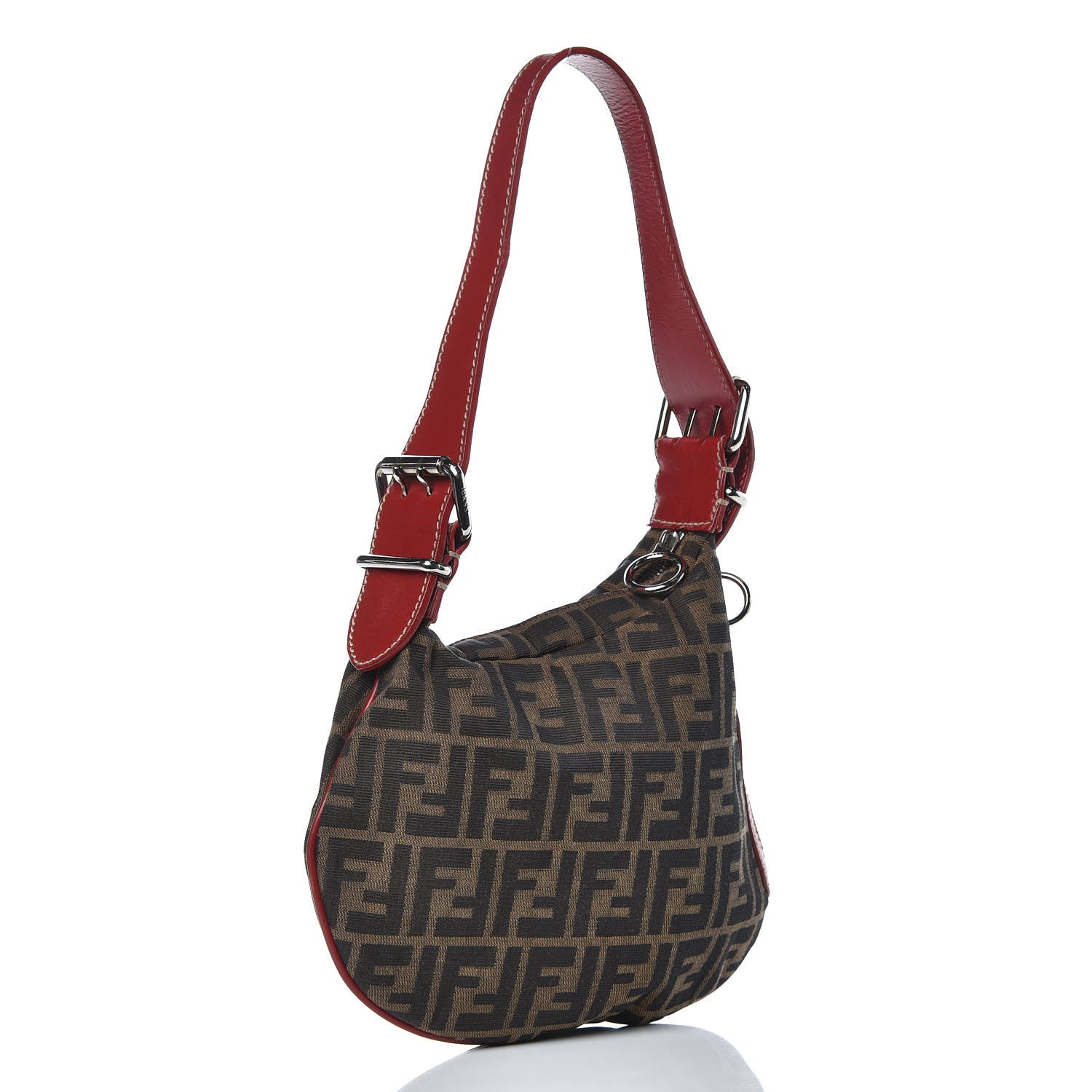 Fendi Zucchino Oyster Tobacco Red 3 of 11